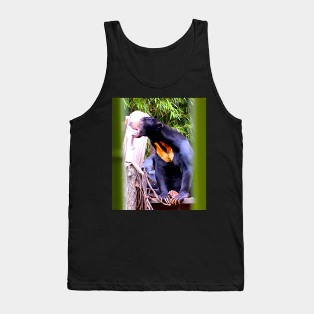 Sun Bear Tank Top by Art of V. Cook